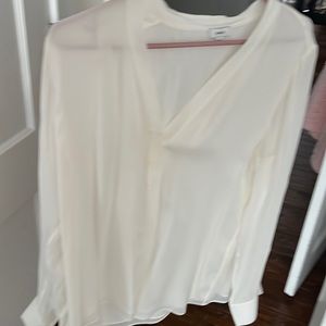 Vince white blouse